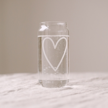 Preview: Eulenschnitt Trinkglas 