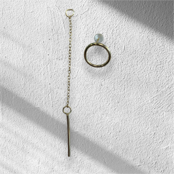 Preview: Ohrring Hanger Stripe von Soek