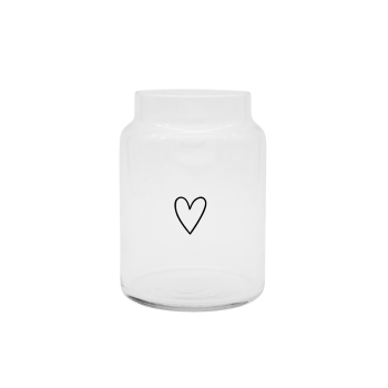 Preview: eulenschnitt-vase-herz-gross