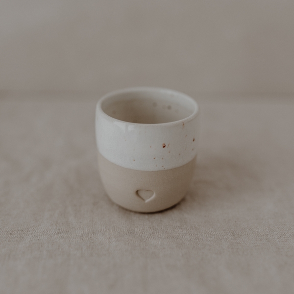 Eulenschnitt Espressobecher "Herz"