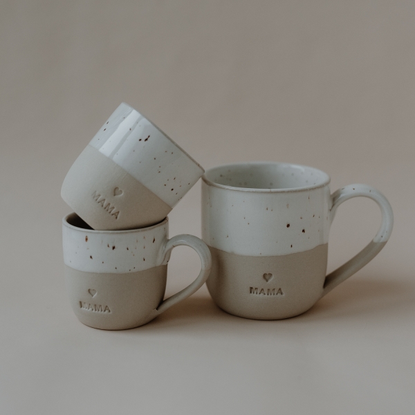 Eulenschnitt Espressobecher "Mama"